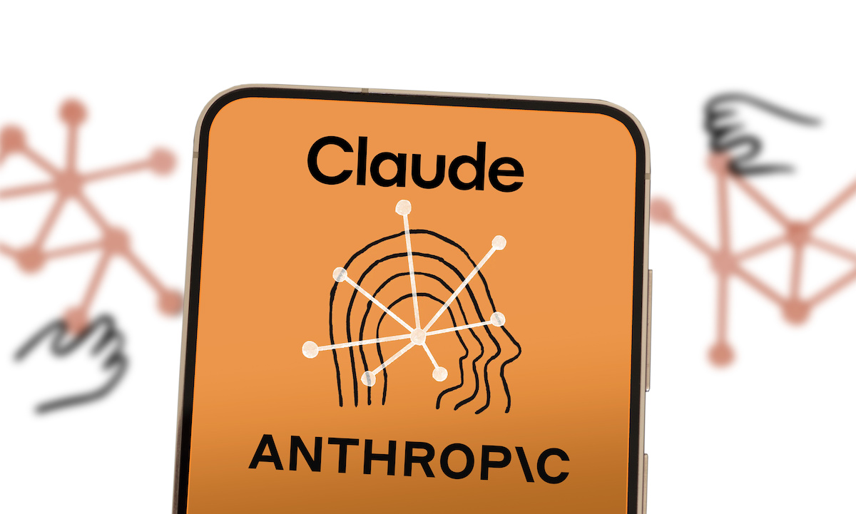 Logo của Anthropic và mô hình ngôn ngữ Claude