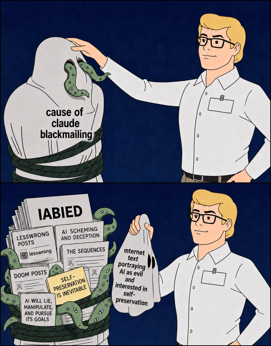 @sleepinyourhat: To the extent that many aspects of Claude's behavior are really great, this seem