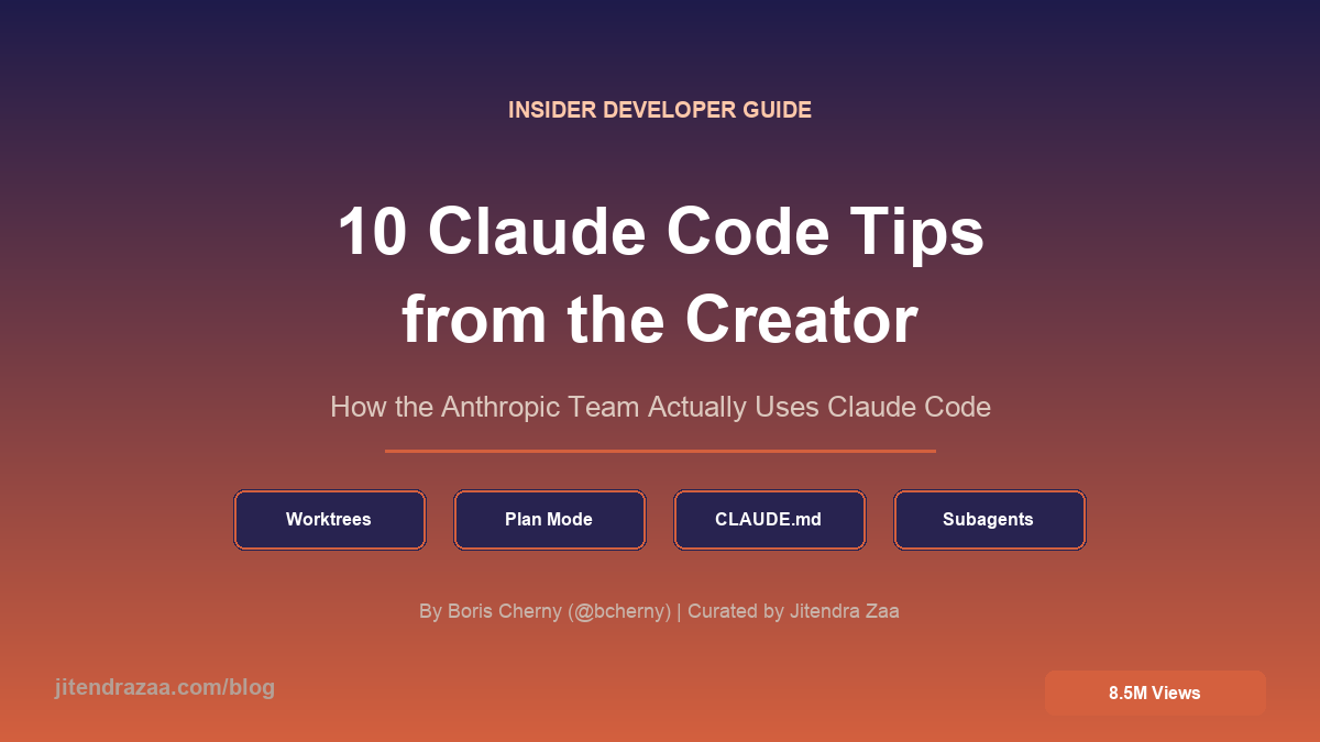 Tweet của Boris Cherny về sự khởi đầu của Code with Claude